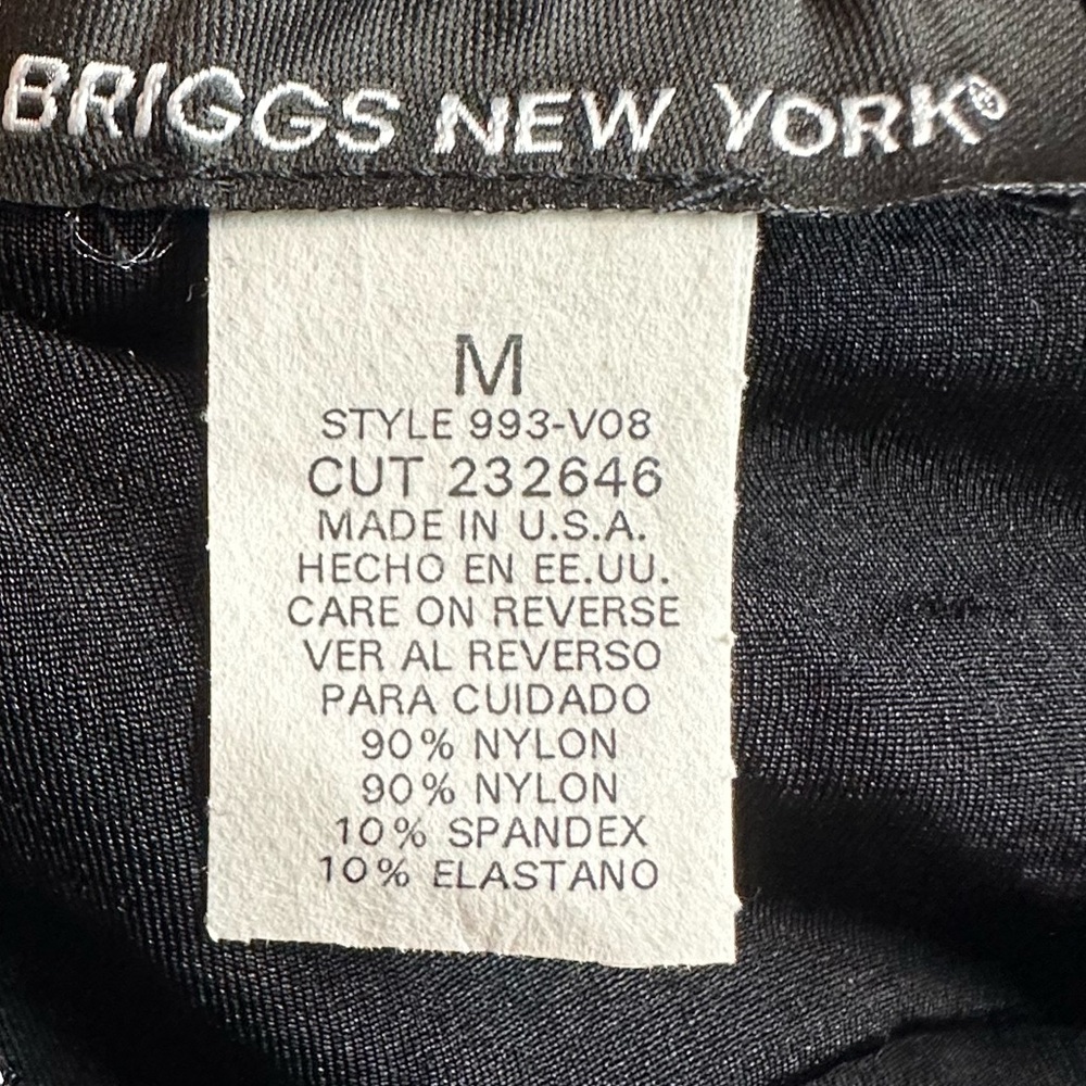 Vintage Briggs New York Black And White Floral Women's Maxi Skirt Sz M - Picture 3 of 8